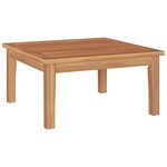 vidaXL Ensemble de canapé de jardin 5 Pièces Marron et Crème