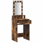 vidaXL Table de Toilette Marron 50 x 41 x 140 cm Bois d'ingénierie