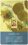 Monnaie SUNFLOWERS Vincent Van Gogh 1/1000 Oz Medaille Or