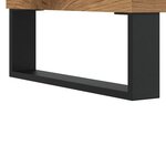 vidaXL Table basse chêne artisanal 60x44 5x45 cm bois d'ingénierie