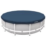 INTEX Couverture de piscine INTEX Ø457 x 20 cm Rond PVC  PET