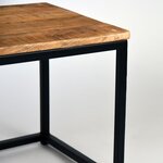 LABEL51 Ensemble de 2 tables basses Twain Bois/Noir