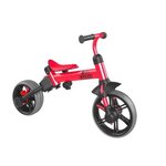 YVOLUTION Tricycle-draisienne évolutive Yvelo Flippa - Rouge