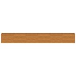 vidaXL Lit surélevé de jardin 578x50x69 cm acier corten
