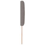 vidaXL Tête de lit avec des lumières à LED Réglable Taupe 80 cm tissu