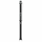 vidaXL Douche solaire extérieure Noir 217 cm PVC  aluminium