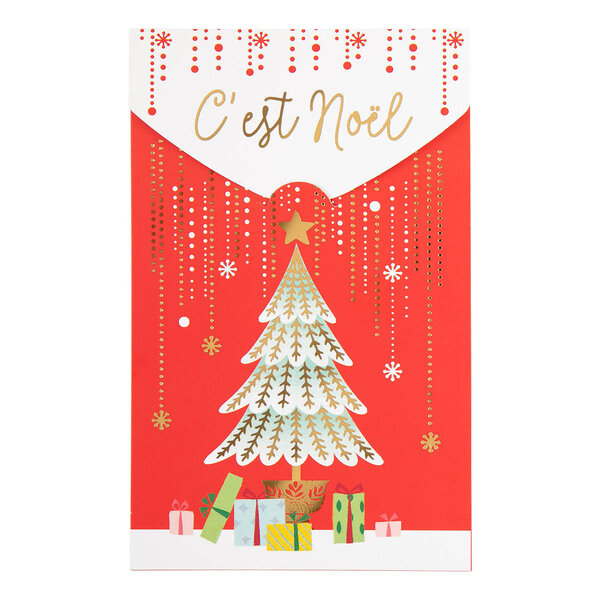Carte De Vœux Surprise Cadeau Noël - Draeger paris