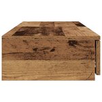 Tiroirs de lit vidaXL en vieux bois 120x36 5x16 5 cm en bois manufacturé