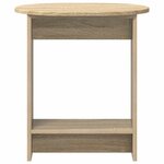 vidaXL Table d'appoint Chêne Sonoma 50 x 39 5 x 55 cm