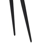 vidaXL Table console 110x34x80 cm teck de récupération massif