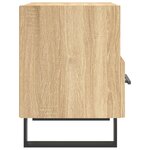 vidaXL Table de chevet chêne sonoma 40x35x47 5 cm bois d’ingénierie