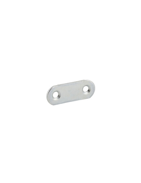THIRARD - Patte d'assemblage  40x15mm  bouts ronds  acier zingué