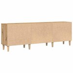 vidaXL Meuble TV chêne artisanal 150 x 30 x 50 cm Bois d'ingénierie