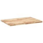 vidaXL Dessus de table rectangulaire 120x70x4 cm bois massif d'acacia