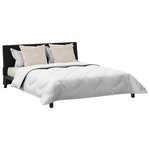 vidaXL Couette avec oreiller 3 Pièces Blanc Microfibre