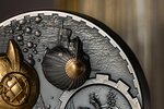 Pièce de monnaie en Argent 100 Dollars g 1000 (1 Kg) Millésime 2024 Steampunk NAUTILUS (PRÉCOMMANDE)