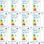Philips plafonnier led myliving cinnabar blanc 4 x 4 w 333623117