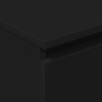 vidaXL Buffet Noir 60x35x98 5 cm Bois d'ingénierie