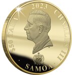 Pièce de monnaie en Or 50 Dollars g 31.1 (1 oz) Millésime 2023 Disney 100 Magical Years MICKEY MOUSE