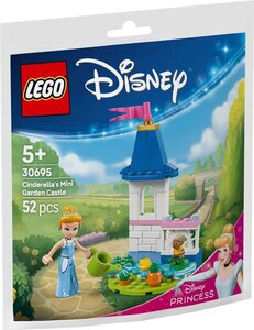LEGO Disney - Miniature du Château de Cendrillon avec Jardin - Set Polybag 30695