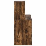 vidaXL Bureau Chêne fumé 102 x 50 x 124 cm Bois d'ingénierie