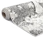 Vidaxl tapis gris 160x230 cm pp