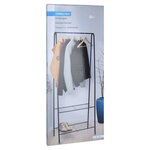 Storage solutions Porte-vêtements avec 2 niveaux 61x34x152 cm