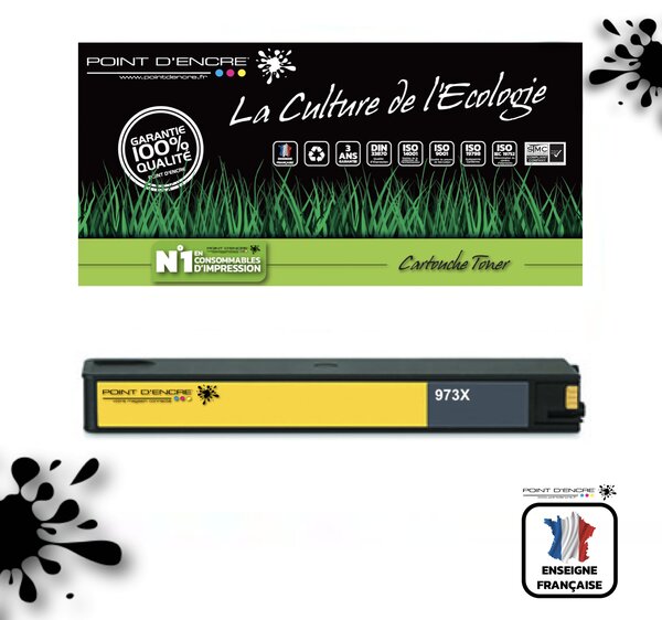 973XL / 913- JAUNE - Grande capacité