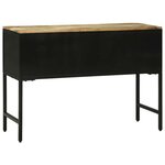vidaXL Table console Marron 100 x 35 x 70 cm bois de manguier massif