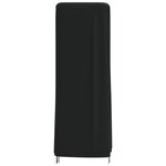 vidaXL Housse de table de ping-pong noir 165x70x185 cm oxford 420D