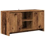 vidaXL Meuble TV vieux bois 102x37 5x52 5 cm bois d'ingénierie