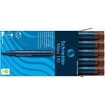 Marqueur permanent maxx 130 pte ogive 1-3 mm brun x 10 schneider
