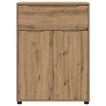 vidaXL Cabinet de salle de bain Chêne artisanal 72 5 x 36 5 x 100 cm