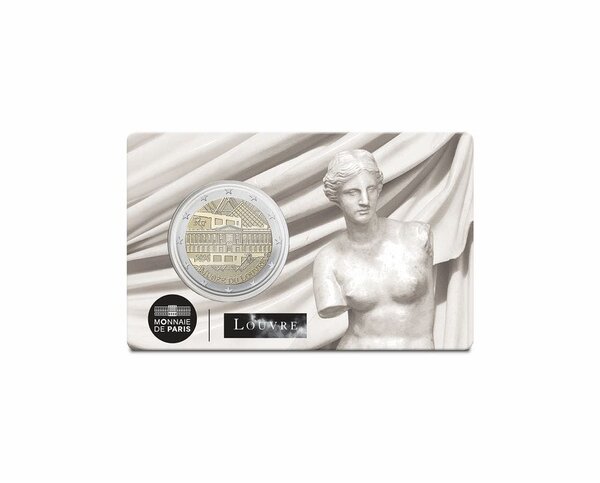Musée du Louvre - La Vénus de Milo Monnaie de 2€ commémorative