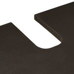 vidaXL Armoire d'évier avec étagère Noir et or 62 x 33 x 58 cm