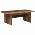 vidaXL Table basse Bois ancien 93 x 53 x 33 cm Bois d'ingénierie