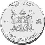 Pièce de monnaie en Argent 2 Dollars g 31.1 (1 oz) Millésime 2023 America Big Five BUFFALO