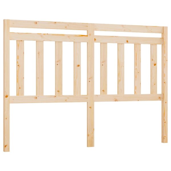 vidaXL Tête de lit 126x4x100 cm Bois massif de pin
