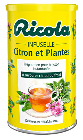 Ricola Infuselle aux 5 Plantes et Citron 200g