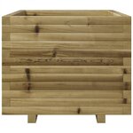 vidaXL Jardinière 60x60x49 5 cm bois de pin imprégné
