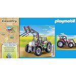 PLAYMOBIL 71305 - Country - Grand tracteur électrique
