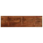 vidaXL Dessus de table 120x30x2 5cm rectangulaire bois massif récupéré