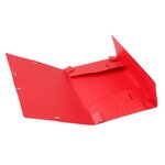 Boite De Classement Cartobox Dos 25mm Carte Lustrée - A4 - Rouge - X 25 - Exacompta