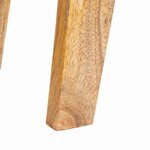 vidaXL Tables d'appoint 40 x 32 x 46 cm bois de manguier massif