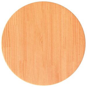 vidaXL Dessus de table rond cire marron Ø40x2 5 cm bois de pin massif