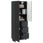 vidaXL Ensemble de Meubles 2 Pièces 66 x 34 5 x 90 cm Bois d'ingénierie