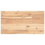 vidaXL Dessus de table 60x20x2 cm rectangulaire bois massif d'acacia