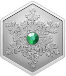 Pièce de monnaie en Argent 20 Dollars g 32.41 Millésime 2025 SNOWFLAKE