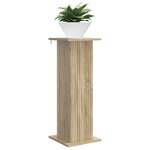 vidaXL Support de Plante Chêne Sonoma 30 5 x 30 x 80 5 cm