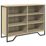 vidaXL Buffet chêne sonoma 101x35 5x74 5 cm bois d'ingénierie
